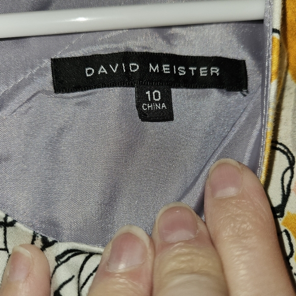 David Meister Sleeveless Floral Sheath Dress. Size 10. Never worn! - Picture 5 of 6